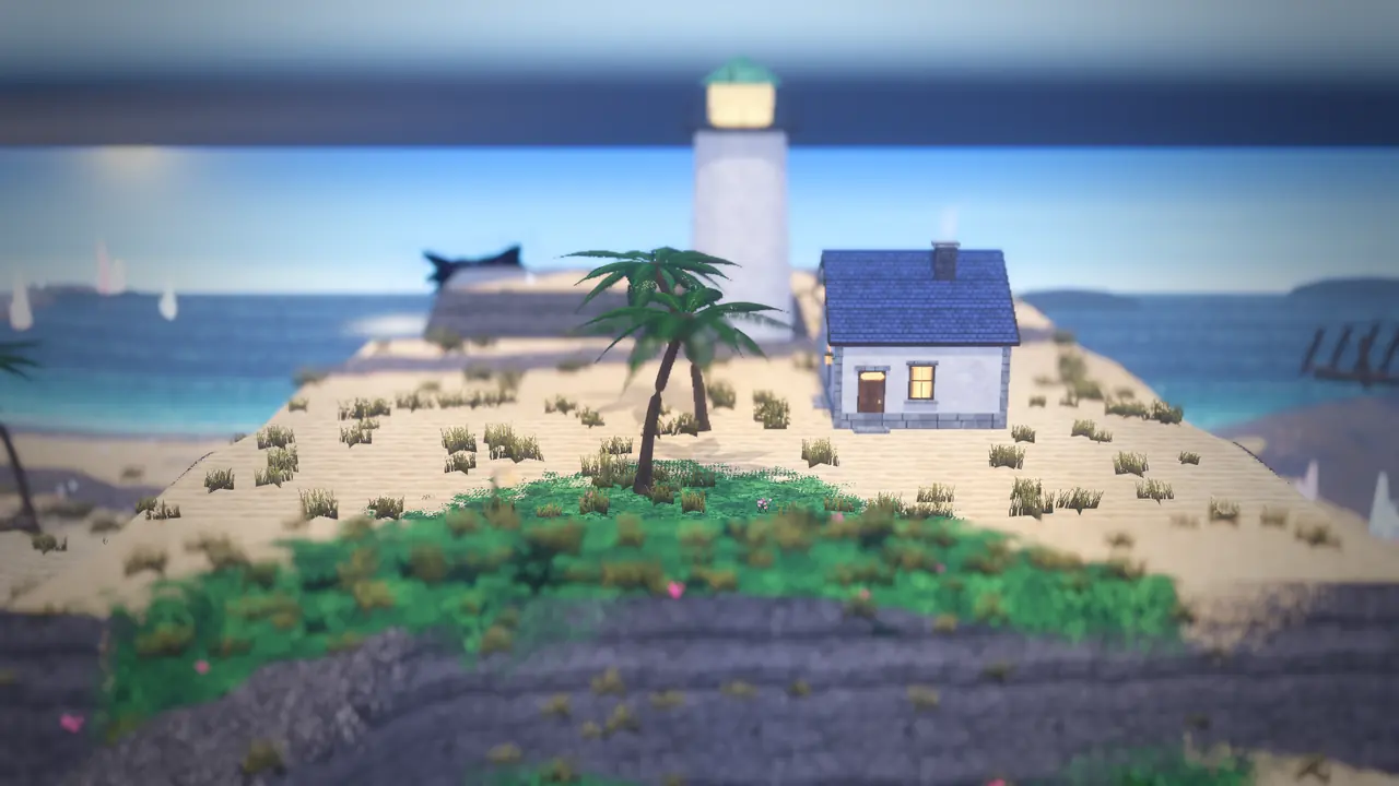Saltglass Shore at noon.